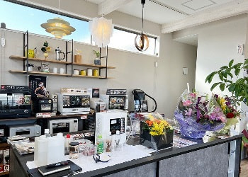 茨城県ひたちなか市ウチダデンキ 新店舗の内観の写真です